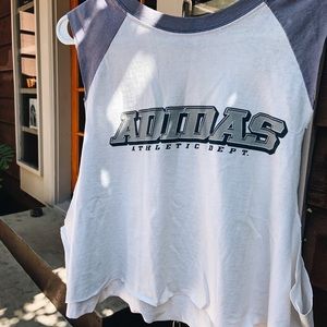 Vintage Adidas crop tank top